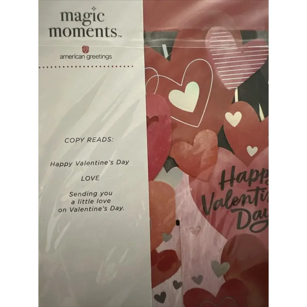 American Greetings Magic Moments Valentines Day Pop Up Cards Lot of 5 Cards